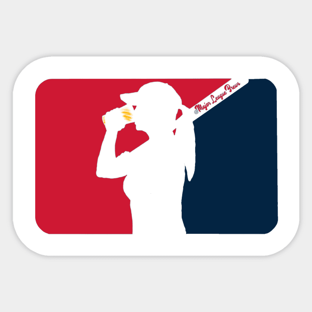 Boston Major League Brews Women Sticker by Major League Brews 